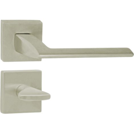 DOMINO Poignée de porte ELIZA QR M9 WC Poignée avec rosace WC (1/5)