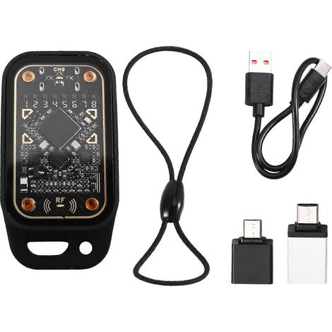 Acrylic Chameleon V3.0 NFC-Lesegerät/Schreibgerät (RFID-Chip-Emulation, 125 kHz, 13,56 MHz) für Smartcards und ID-Tags. (1/5)
