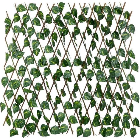 Progarden Modèle de treillis jasmin vert décoratif jardin
