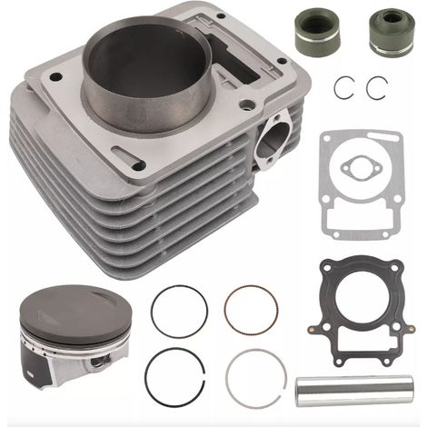 Kit Cylindre et Piston Complet pour Italika Vortx 250 / Vort-x250 - Ensemble de Réparation Moteur 250cc - Cylindre, Piston et Segments Inclus (1/4)