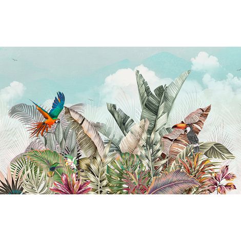 Papier peint panoramique - Tropical - 130 cm x 80 cm (1/2)