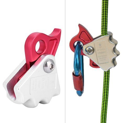 Descendeur autobloquant 15 kN pour corde de 9 à 12 mm, équipement d'escalade et de sauvetage (1/5)