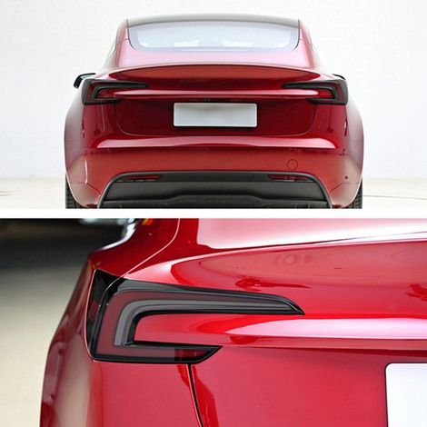 4 colors: Smoked Black Material: TPU Taillight Protective Film Automotive Exterior Accessories Suitable for Special Purposes. (1/4)