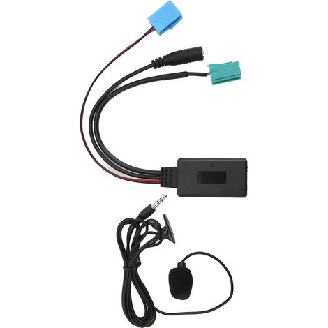 Bluetooth-AUX-IN-Kabeladapter zum Ersetzen des Freisprechmikrofons im Autoradio des Megane 2 (Updateliste) (1/5)