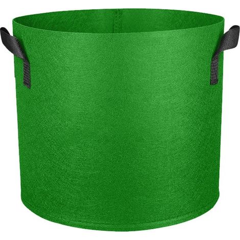 Lot de 3 pots de fleurs intelligents à arrosage automatique, pour jardinage intérieur et extérieur, verts, 40 x 30 cm (1/4)