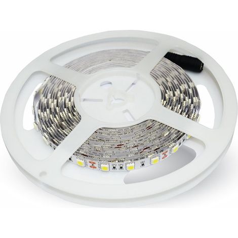 Striscia 150 led con trasformatore per interno 5 mt sezionabile -Luce Blu (1/4)