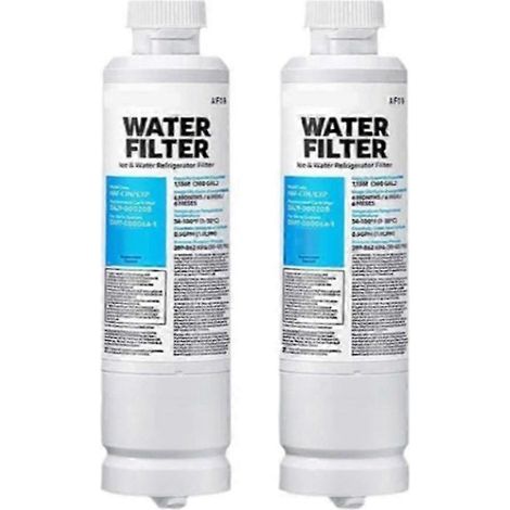 2 filtres pour réfrigérateur DA29-00020B - Filtration efficace à 3 couches pour système d'eau de réfrigérateur (1/5)