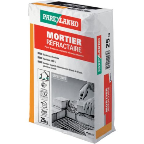 PAREXLANKO feuerfester Mörtel - 25kg - 02823
