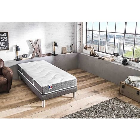 Matelas latex haute densité 90x190 cm épaisseur 18 cm (1/2)