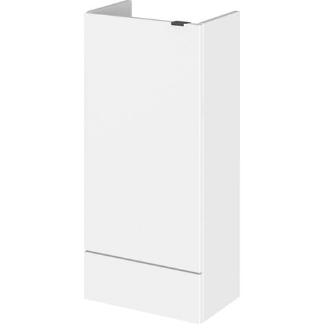 Hudson Reed Fusion Compact Base Unit 400mm Wide - Gloss White (1/4)