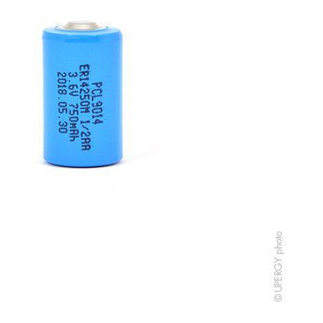 NX - Pile lithium ER14250M 1/2AA 3.6V 750mAh