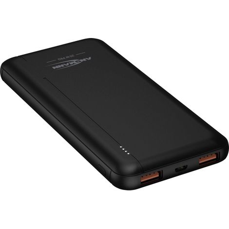 ANSMANN Batterie externe 20 W Pro 10 000 mAh avec 2 ports USB & 1 port USB-C (1 pce) (1/5)