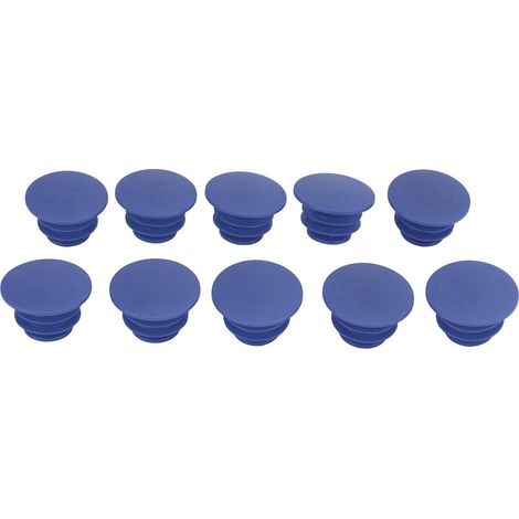 10 Manchons de Guidon VTT Bleus, Bouchons Antidérapants pour Vélo de Montagne et Route (1/5)