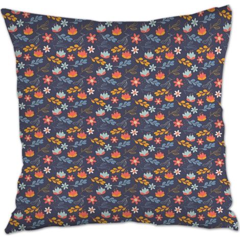 Housse de coussin carréeélégant pour couple mère père famille amis amoureux animaux de compagnie (1/5)