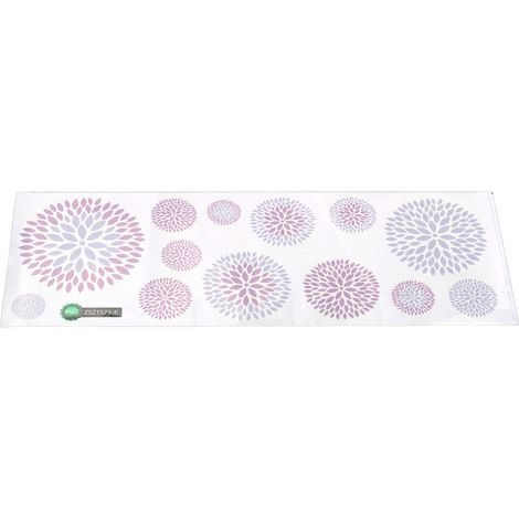 Stickers muraux en PVC à faire soi-même, ornés de motifs innovants de fleurs d'hortensia, pour salons, bureaux et salles d'étude. (1/5)
