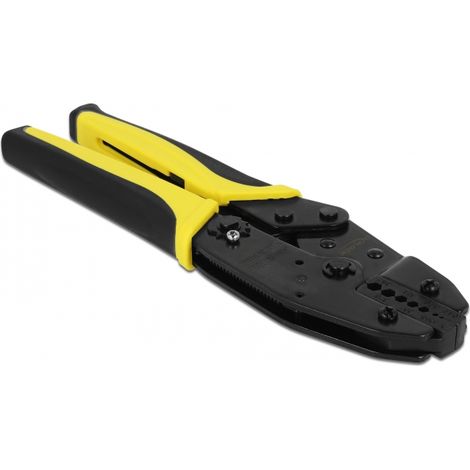HF Universelle Coax Crimpzange 7 verschiedene Durchmesser Delock