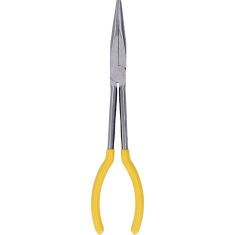 Pince à longue portée 45, nez aiguille en acier, coupe-fil de câble pour réparer une longueur droite de 11 pouces (1/5)
