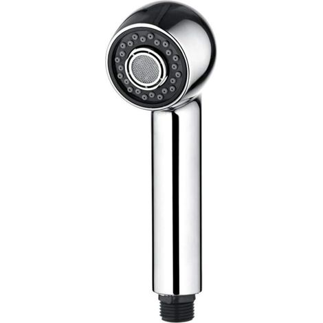 M91209 Kitchen Faucet Replacement Sprayer Head, 2 Function Replacement Shower Head, Universal Spray Nozzle G1/2" Connector for Bathroom Kitchen Sink Mixer Tap, Silver