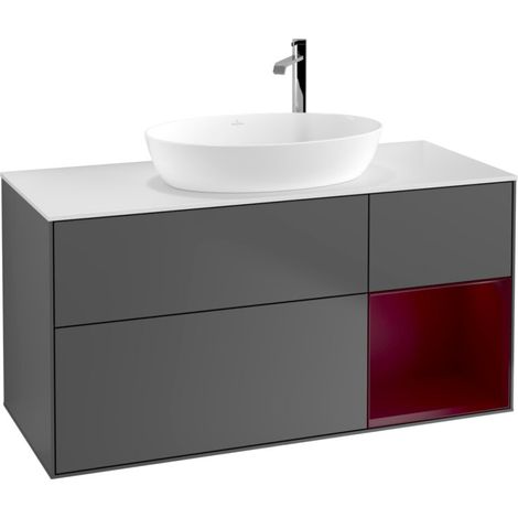 Villeroy & Boch F951HBGK Meuble sous-lavabo Finion F95 (1/2)