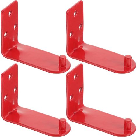 SHERCHPRY 4 Piezas Gancho Pared Support para Extintor de (1/5)