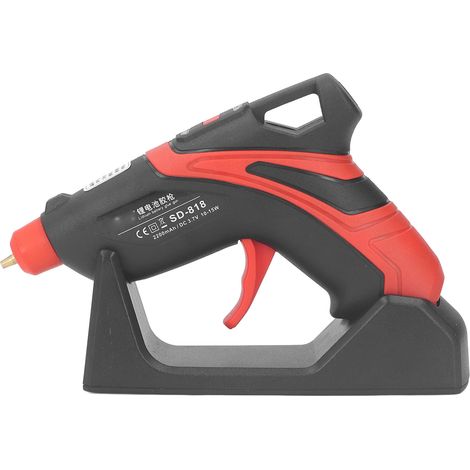 Pistolet à colle chaude sans fil avec batterie au lithium, diamètre de 6,7 à 7,3 mm, pour le bricolage et les loisirs créatifs. (1/5)