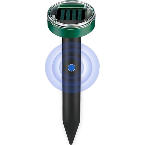 8er-Pack Ultraschall-Nagetierabwehrgeräte für den Außenbereich - IP65 wasserdicht - Vertreibt Nagetiere und Mäuse - Geeignet für Gärten und Außenbereiche (1/5)