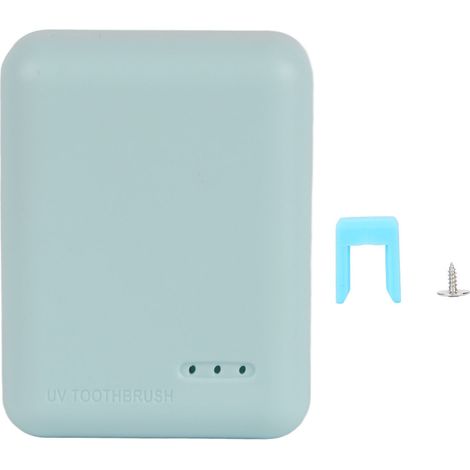 Stérilisateur UV Portable pour Brosses à Dents - Montage Murale (Bleu) (1/5)