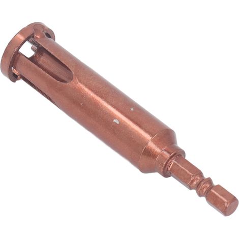 Herramienta automática para pelar y retorcer cables eléctricos con adaptador de vástago hexagonal de 1/4". (1/5)