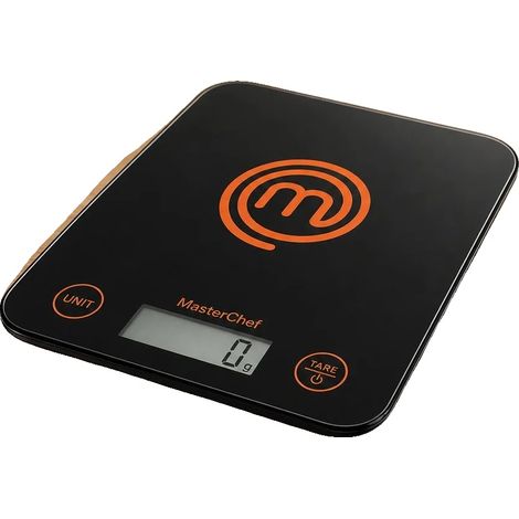 Digitale Küchenwaage, Präzise Messung, Benutzerfreundliches Design, Schwarz (1/2)