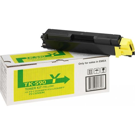 TONER KYOCERA MITA TK-590 AMARILLO 1T02KVANL0
