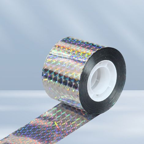Nastro riflettente anti-uccelli da 80 m x 4,5 cm