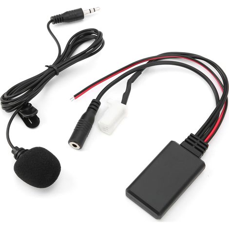 Câble adaptateur Bluetooth 5.0 AUX avec micro kit mains-libres pour Suzuki Swift, Vitara, Jimny