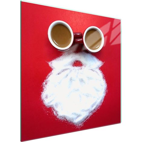 Protezione in vetro per piano cottura 50x52 Caffè (1/5)