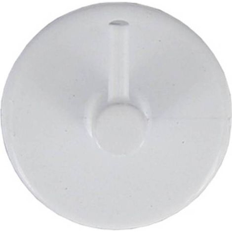 25 x SUPPORTO ADESIVO P/BRIS BRIS ZAMA BIANCO D 25 MM