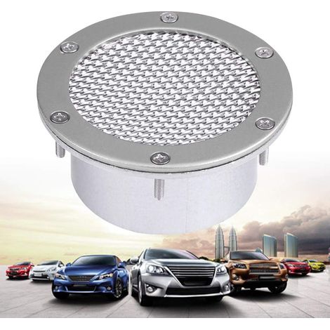 Entrée d'air modifiée, grille de conduite d'air universelle pour voitures(argent) prise dair pare-chocs avant+air pare choc e46 (1/5)