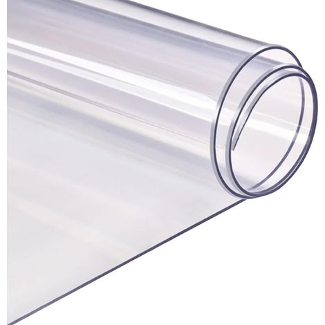 1 Nappe PVC, Transparente, 2mm épaisseur, Imperméable, Cuisine Maison (1/5)