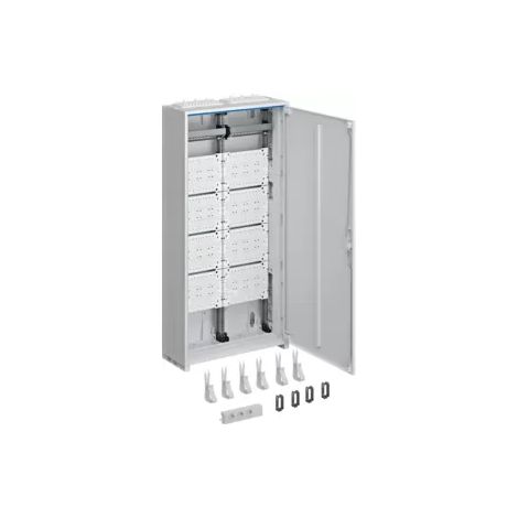 hager Komplettschrank, Multimedia, univers Z, 1100x550x205 mm, IP44, SKII, 2--feld (1/2)