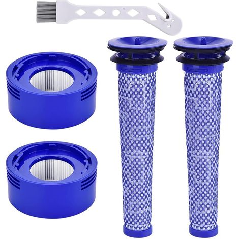 Staubsaugerfilter – 4 Stück – HEPA und Schaumstoff – Für Dyson V7, V8, SV10 – Ersatzteilnummer 965661-01 (1/5)