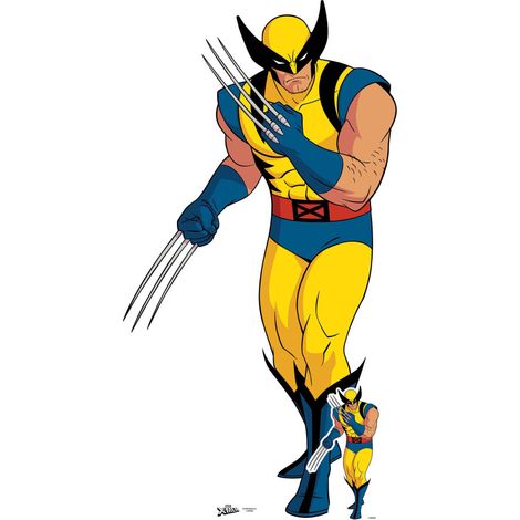 Figurine en carton – Wolverine - X-Men - Haut 166 cm
