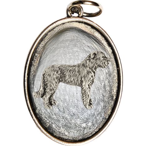 Galgo irlandés I - collar para perro, colgante para mamá perruna, joyería única de Art-Dog (1/5)