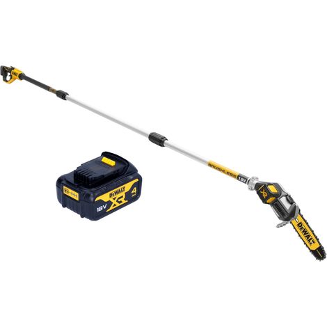 DeWalt DCMPS 567 N Akku Hochentaster 18 V Brushless + 1x Akku 4,0 Ah - ohne Ladegerät