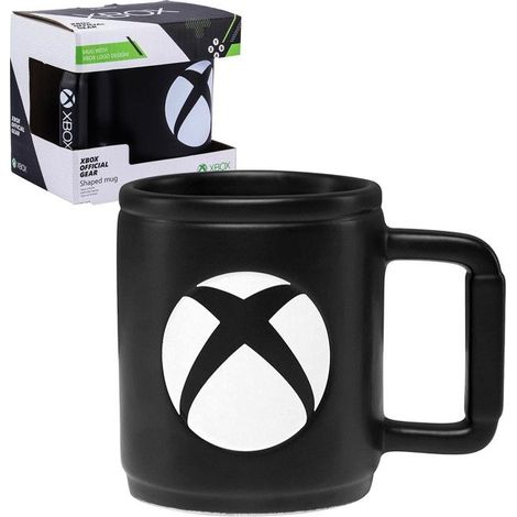 3D-Tasse - Xbox - Keramik - 330 ml - Schwarz - Geschirrspüler geeignet