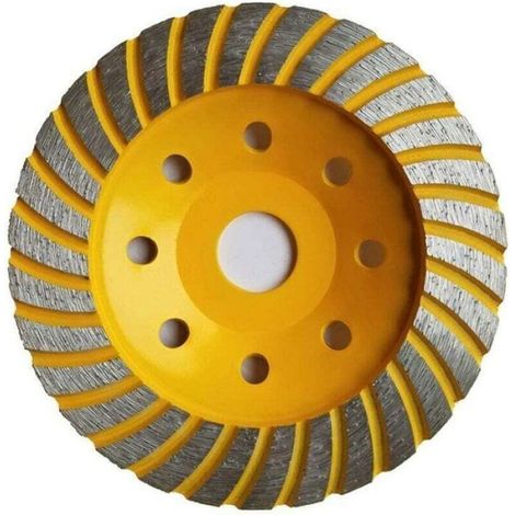 Disque Diamant - 125 x 22,2 mm - Pour Meuleuse Angle - Béton Granit - 1 Pièce (1/4)