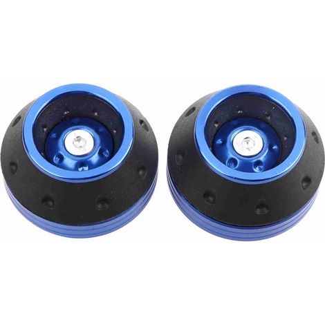 Eosnow Cadre de roue de fourche avant en aluminium CNC, curseur de moto, Protection contre les chutes, Scooter, cyclomoteur, bleu