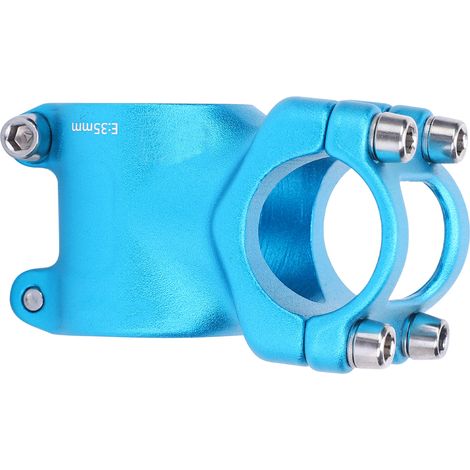 25,4 x 35 mm LUNJE Hohlvorbau aus Aluminiumlegierung für kurze Fahrradlenker, Kinderfahrräder, Blau (1/5)