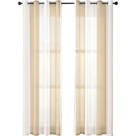 FENOPLASTICARideaux Opaques pour Salon - 2 Pièces - Rideaux Thermiques Isolants avec Oeillets - Gris