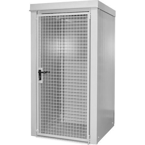 Bauer Südlohn Conteneur pour bouteilles de gaz GFC-B M0, peint, gris blanc (1/2)