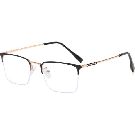 1 paire lunettes anti-lumière bleue, monture AC et alliage de titane, ergonomique, pour ordinateur et télévision (1/5)