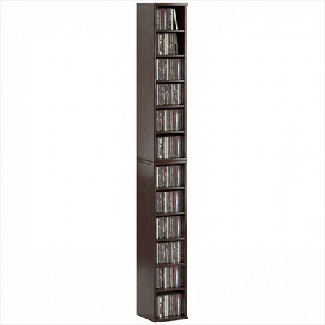 Meuble de rangement de bureau Meuble de rangement 2 colonnes CD (1/5)
