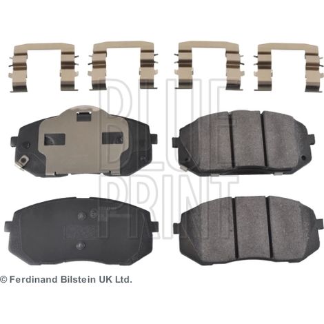 Kit de plaquettes de frein, frein à disque Blue Print ADG042161 HYUNDAI